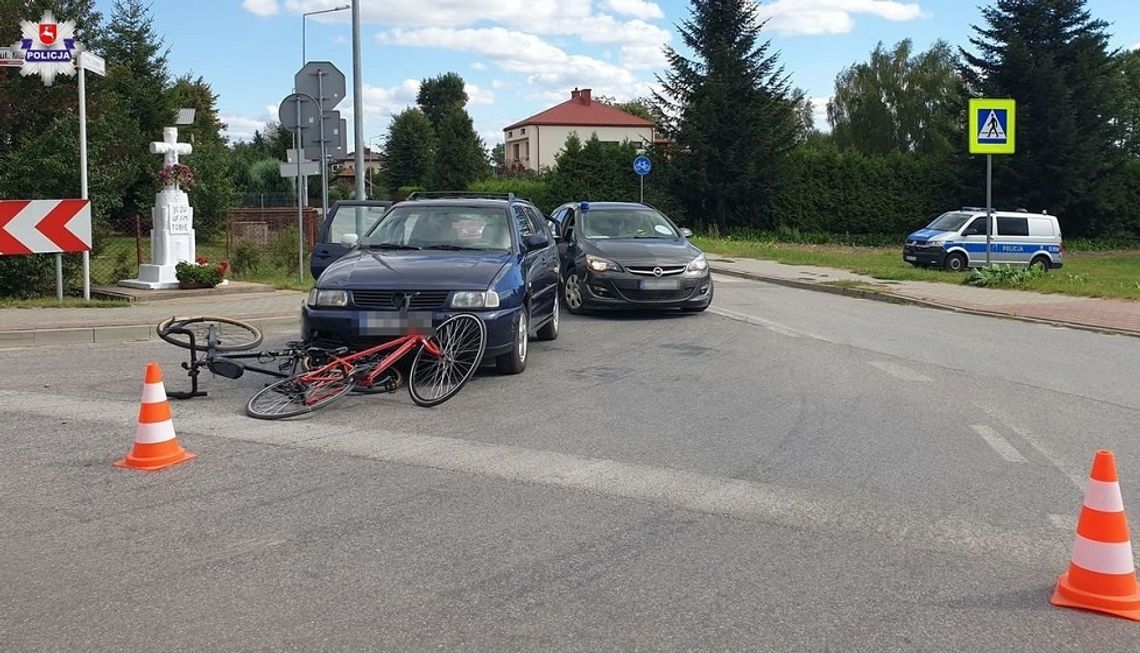 Tomaszów Lubelski: 85-latek wjechał samochodem w dwoje rowerzystów!