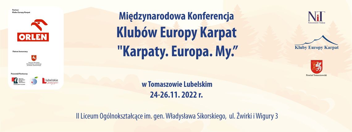 Tomaszów Lubelski: Międzynarodowa Konferencja Klubu Europy Karpat