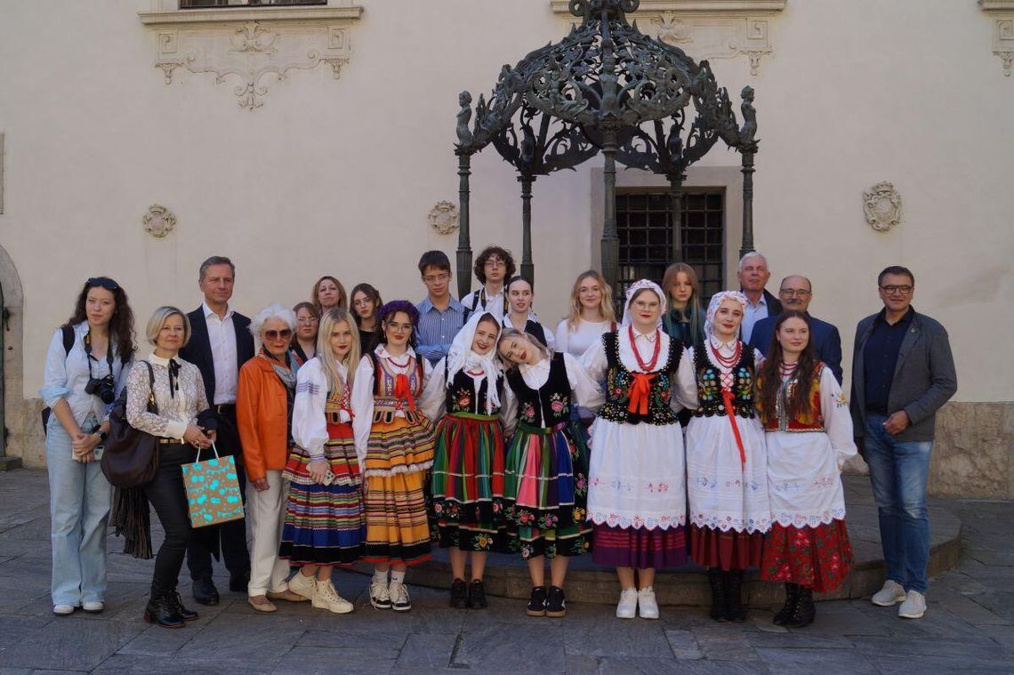 Uczniowie I LO im Bartosza Głowackiego w Tomaszowie Lubelskim na wyjeździe w Austrii.