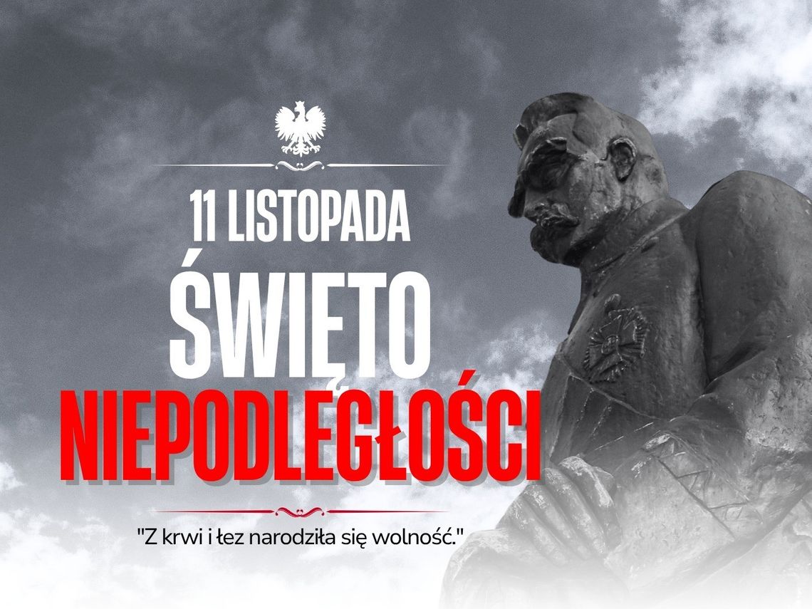 Tomaszów Lubelski świętuje 107. rocznicę odzyskania przez Polskę niepodległości.