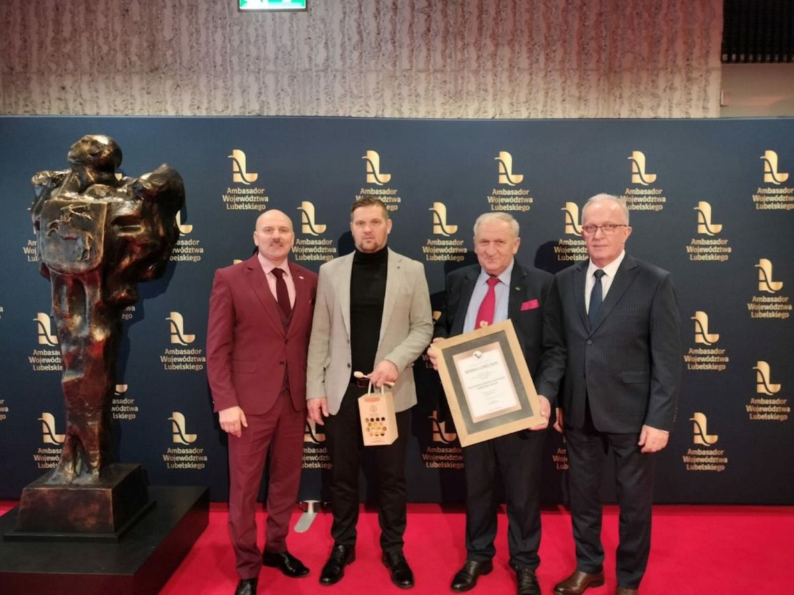 Roztoczański Związek Pszczelarzy z Tomaszowa Lubelskiego zdobył prestiżowy certyfikat "Marka Lubelskie".