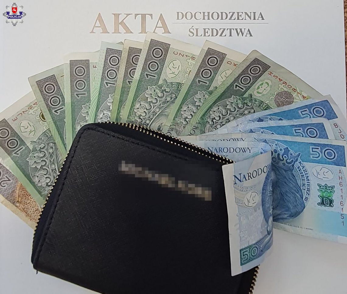 Tomaszów Lubelski: Znalazł portfel i zabrał. Ma kłopoty