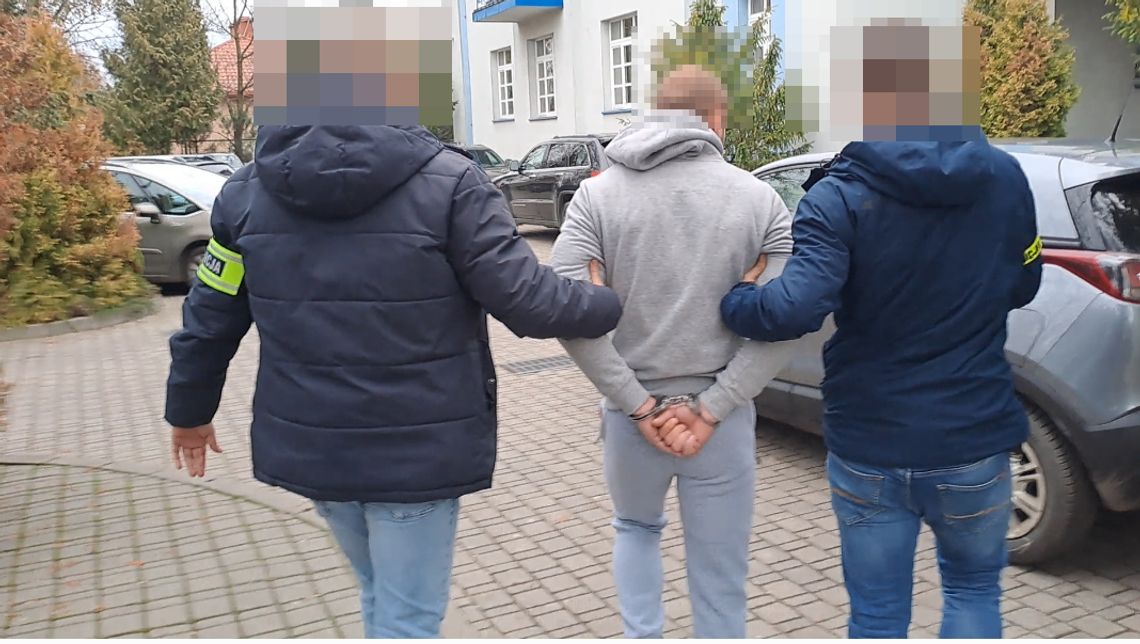 Pobity mężczyzna zmarł w szpitalu.