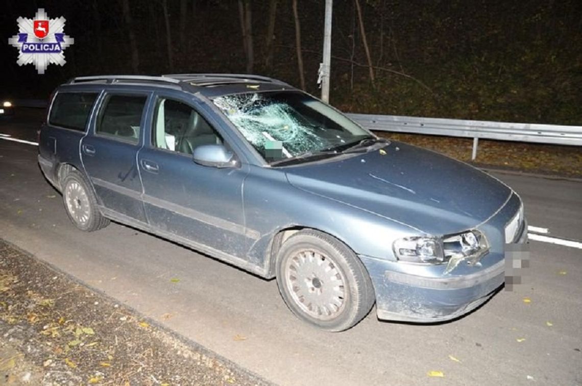 Tragiczny wypadek w Krasnobrodzie. Pieszy nie przeżył