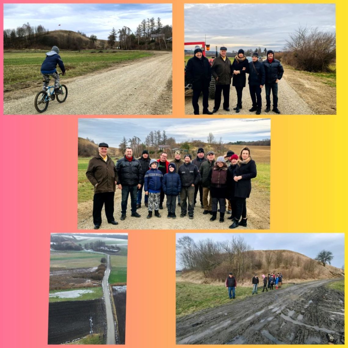 W Zadębcach wyremontowano drogę dojazdową w kierunku Góry Ślimaka.