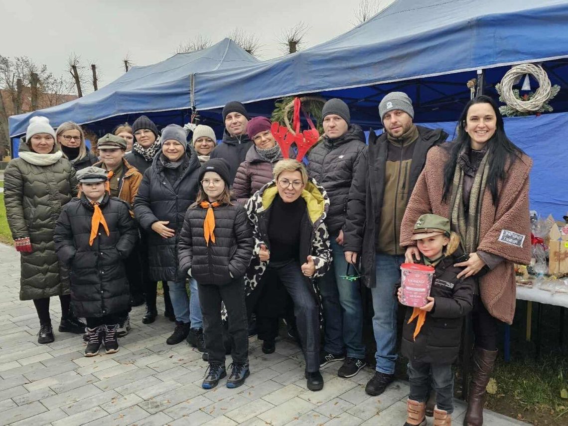 W pomoc pani Ewie zaangażowali się mieszkańcy całej gminy Tyszowce. Fot. Szkoła Podstawowa im. Jana Kilińskiego w Tyszowcach