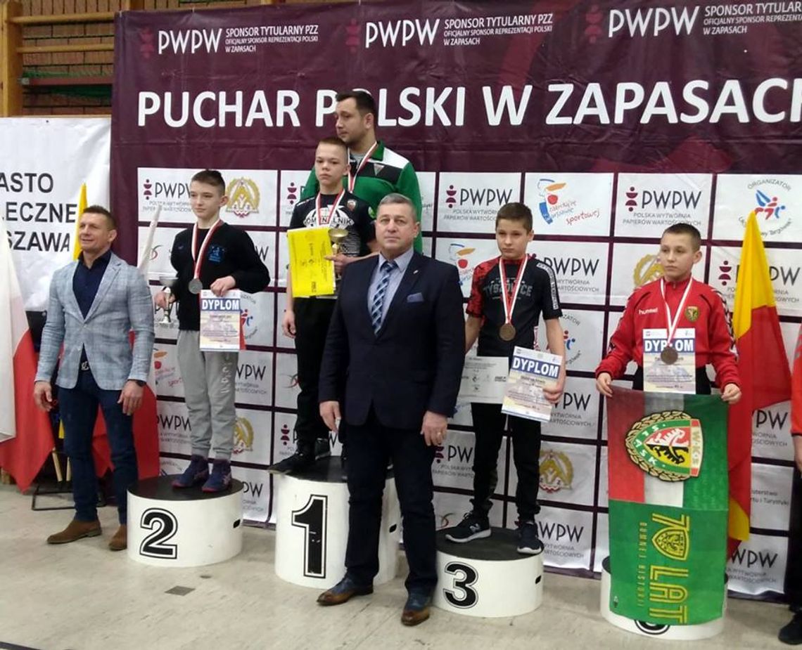 Tyszowce: Brąz Kewina Materny na Pucharze Polski w zapasach