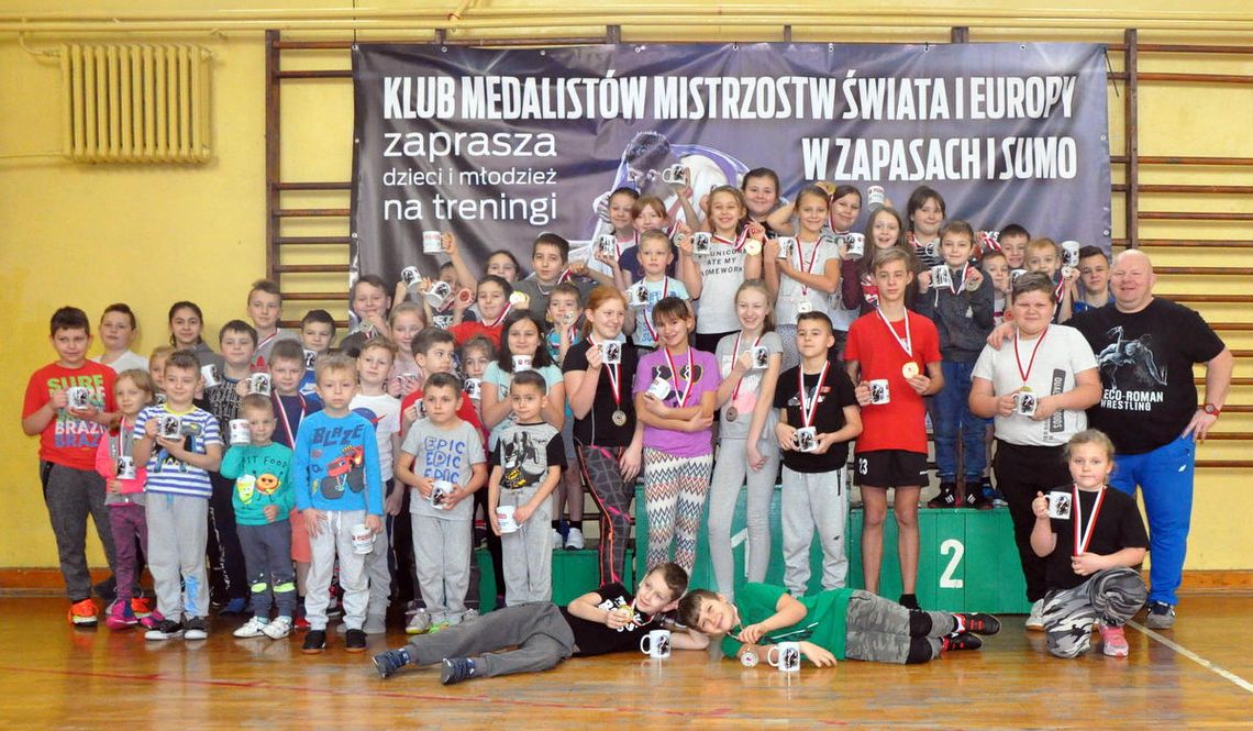 Tyszowce: Młodzi zapaśnicy na Aktywnych Feriach Tyszowce: Młodzi zapaśnicy na Aktywnych Feriach