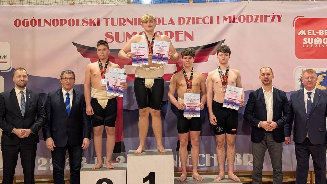 UKS Sorga Zamość z medalami na Ogólnopolskim Turnieju SUMO OPEN. Karol Górski znów błyszczy