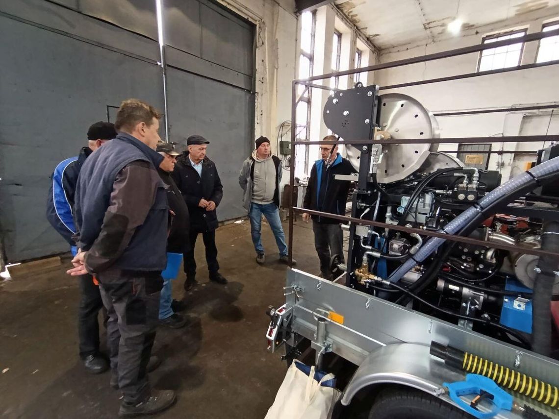 Gmina Ulhówek ma urządzenie wysokociśnieniowe do czyszczenia kanalizacji Tytan 2.0.