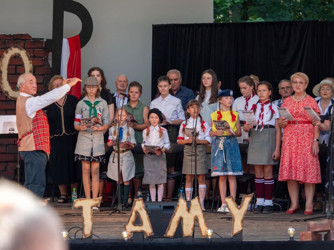 Koncert pieśni powstańczych w Tomaszowie Lubelskim.