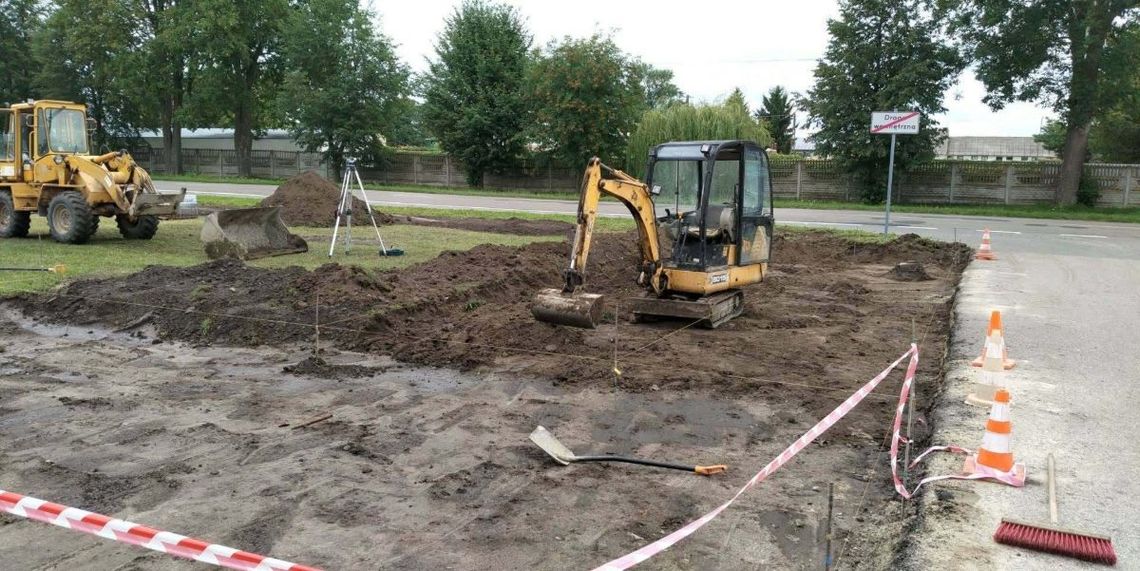 Niedługo będzie tu parking. Fot. UG Ulhówek