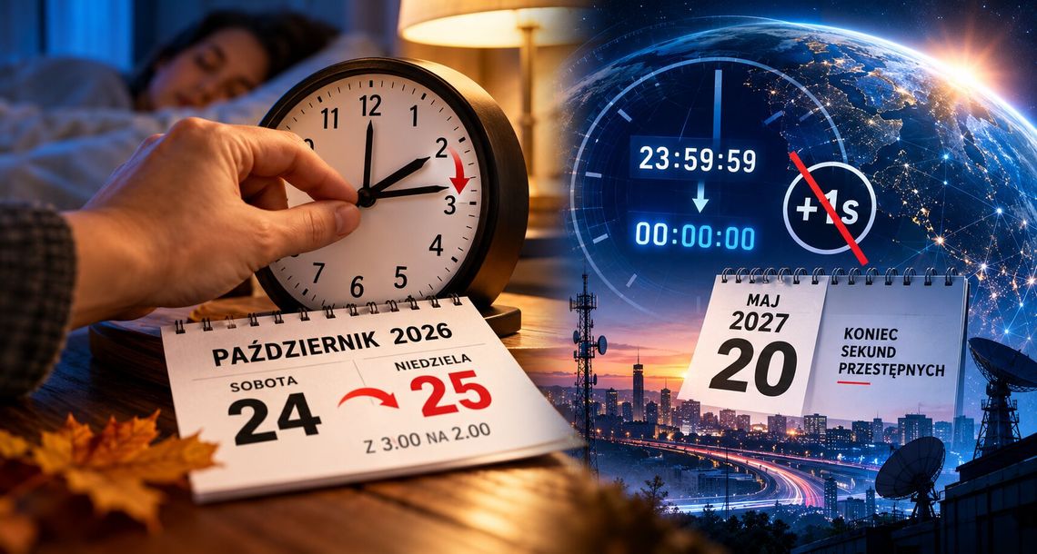 W weekend cofamy zegarki. A w 2027 r. czeka nas prawdziwa rewolucja z czasem W nocy z soboty na niedzielę (z 24 na 25 października) cofniemy zegarki i zyskamy godzinę snu.