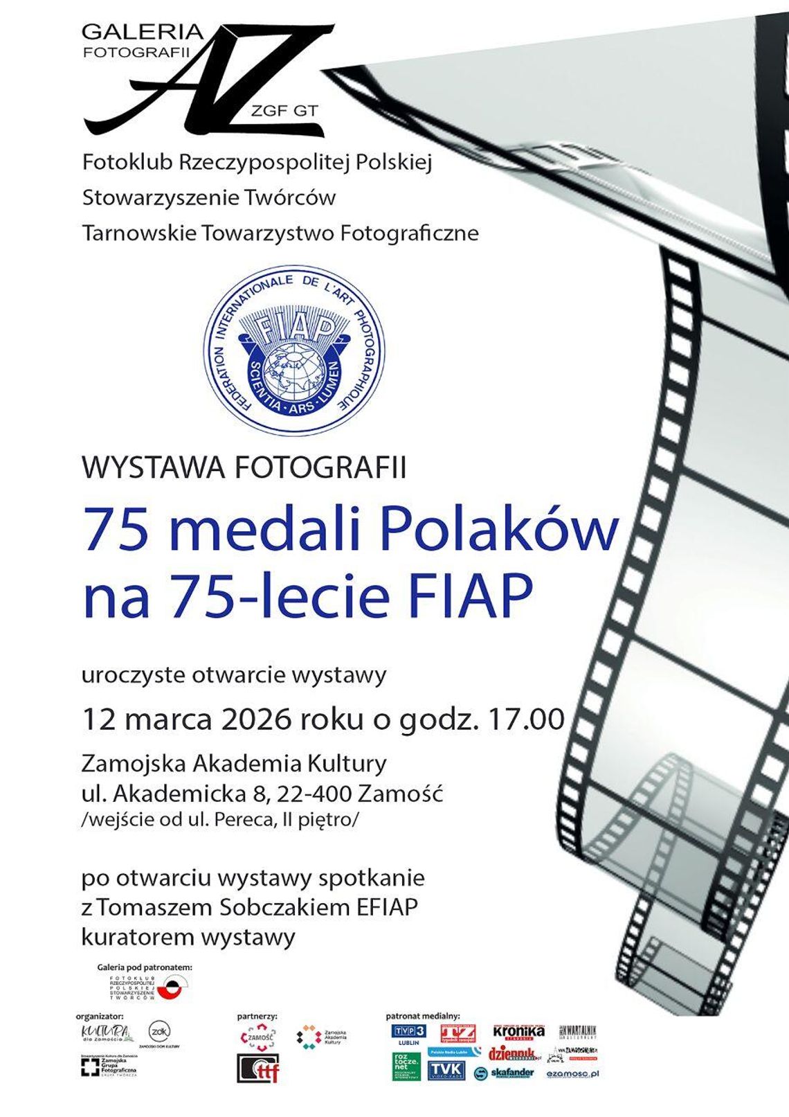 W Galeria Fotografii AZ zostanie otwarta wystawa „75 medali Polaków na 75-lecie FIAP”.