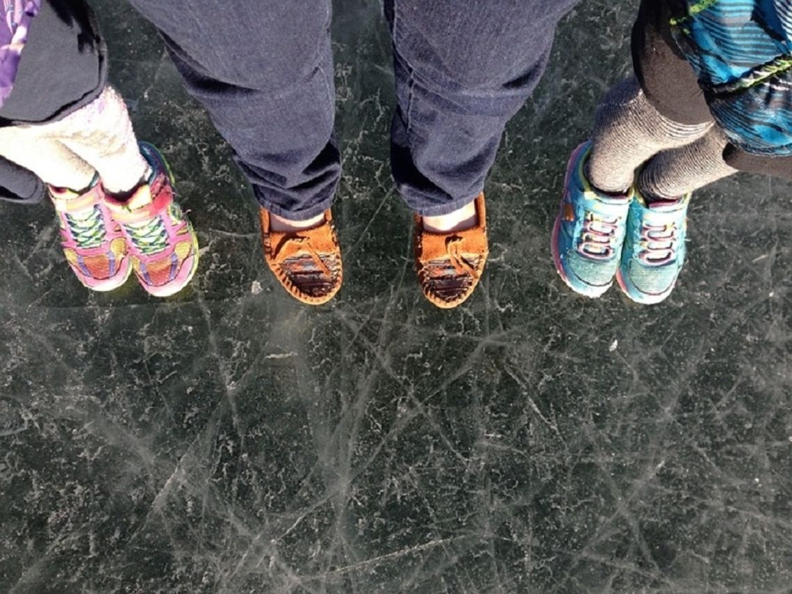 Werbkowice: O włos od tragedii. Dzieci chodziły po ledwo zamarzniętej rzece Werbkowice: O włos od tragedii. Dzieci chodziły po ledwo zamarzniętej rzece