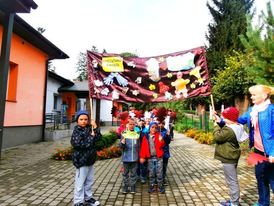 Werbkowice: Przedszkolaki posprzątały świat i przywitały jesień