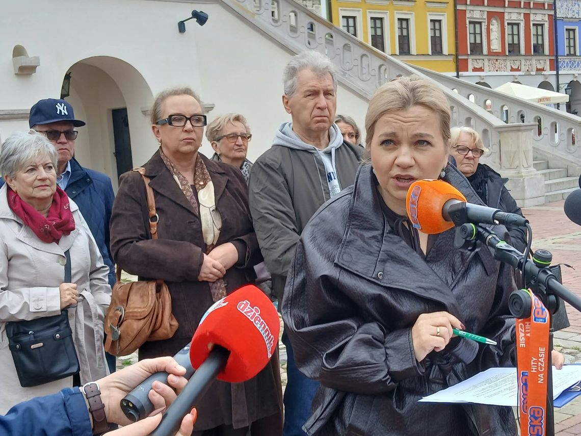 Wiceminister Gromadzka mówiła w Zamościu o milionach na inwestycje Konferencja prasowa z udziałem Małgorzaty Gromadzkiej odbyła się 16 października.