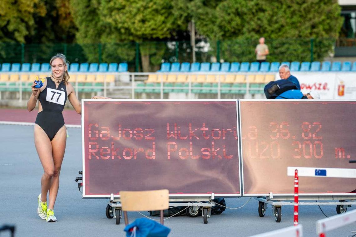 Wiktoria Gajosz jest w wybornej formie. Sprinterka Tomasovii może zdobyć 3 złote medale!