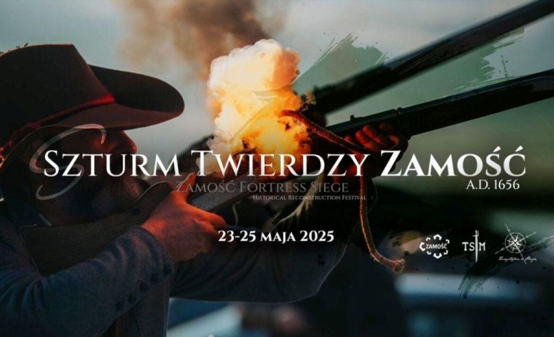 Szturm Twierdzy Zamość odbędzie się w dniach 23-25 maja, a weźmie w nim udział około 300 rekonstruktorów z Polski i zagranicy.