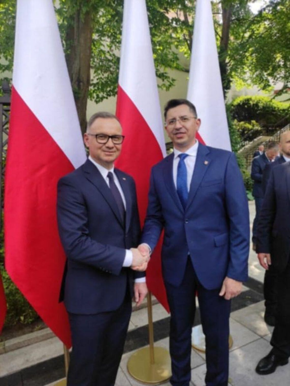 Dariusz Kozłowski, wójt gminy Telatyn spotkał się z Andrzejem Dudą Prezydentem RP podczas uroczystych obchodów Dnia Samorządowca w Warszawie.