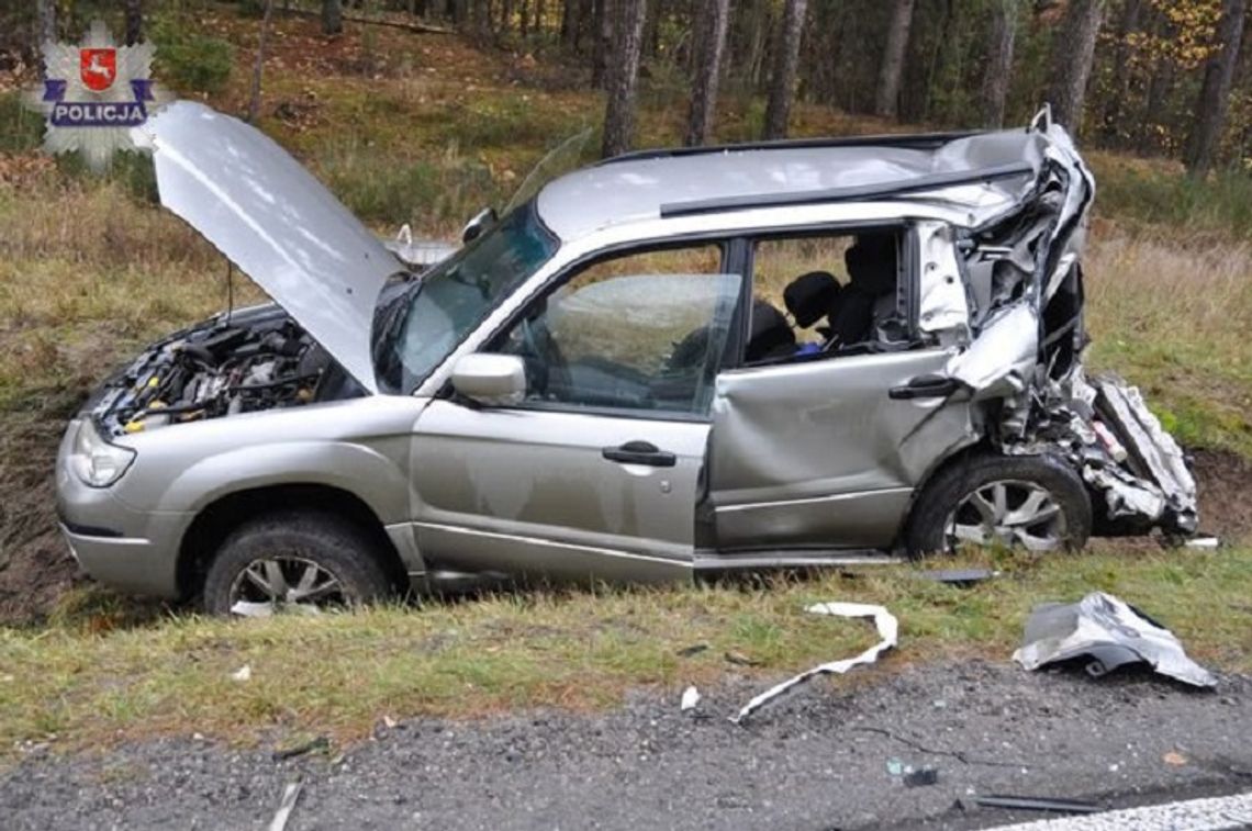 Wola Duża: Uderzył w subaru