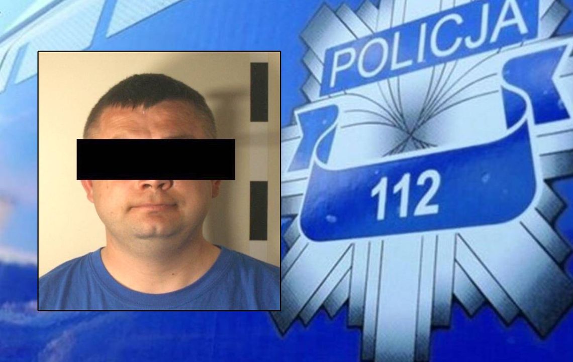 Mężczyzna z powiatu krasnostawskiego, ścigany przez wymiar sprawiedliwości od 2023 roku, poszukiwany 19 podstawami prawnymi, w tym 9 listami gończymi, został zatrzymany w Danii po napaści na kontrolera przejazdów.