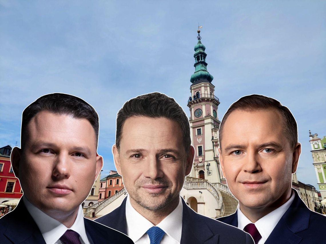 Wyraźnie widoczna jest miażdżąca przewaga kandydatów prawicowych w powiecie zamojskim. W Zamościu też wygrał Karol Nawrocki.