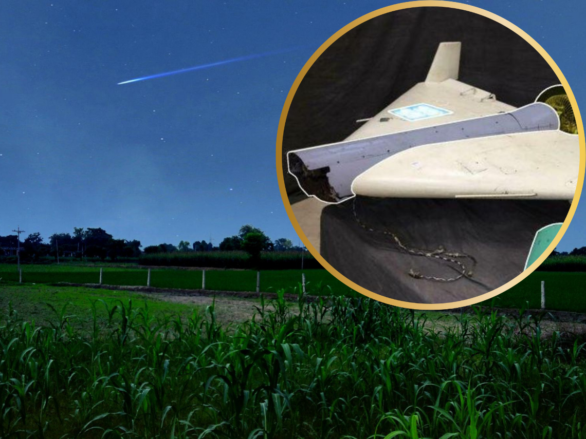 Co spadło w Osinach? Prokuratura wskazuje wstępnie na dron bojowy.