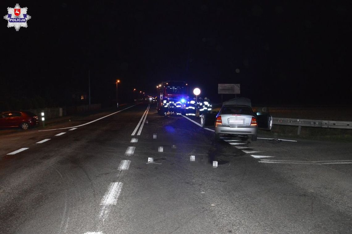 Wypadek w Wielączy. Chevrolet zderzył się z oplem