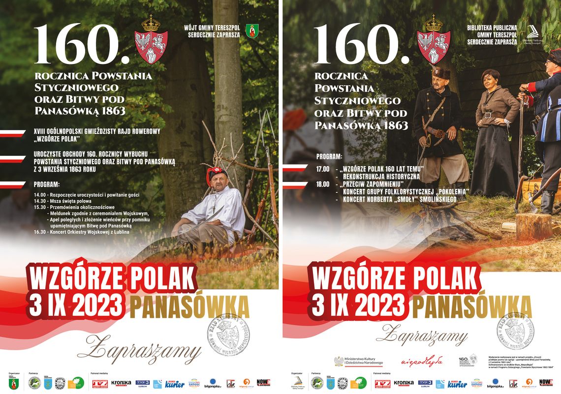 Wzgórze Polak: Upamiętnią 160. rocznicę Bitwy pod Panasówką