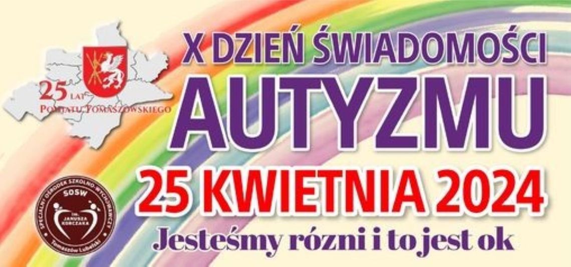 X Dzień Świadomości Autyzmu w Tomaszowie Lubelskim
