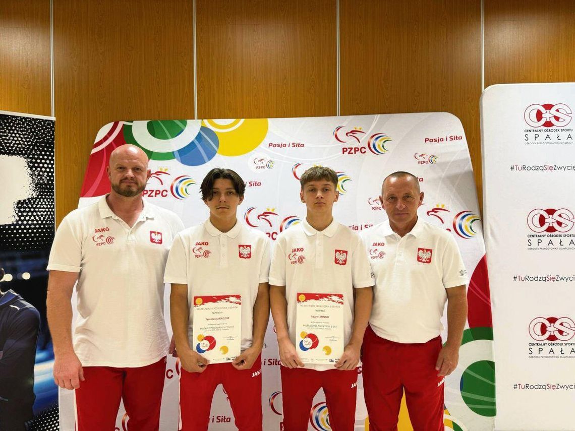 Dwaj sztangiści Znicza Biłgoraj Adam Lipiński i Tymoteusz Kaczor będą reprezentować Polskę w mistrzostwach Europy w Madrycie.