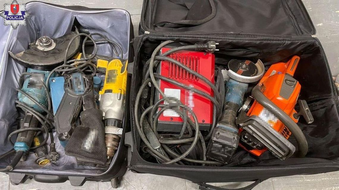 Zamojscy kryminalni odzyskali już skradzione elektronarzędzia.