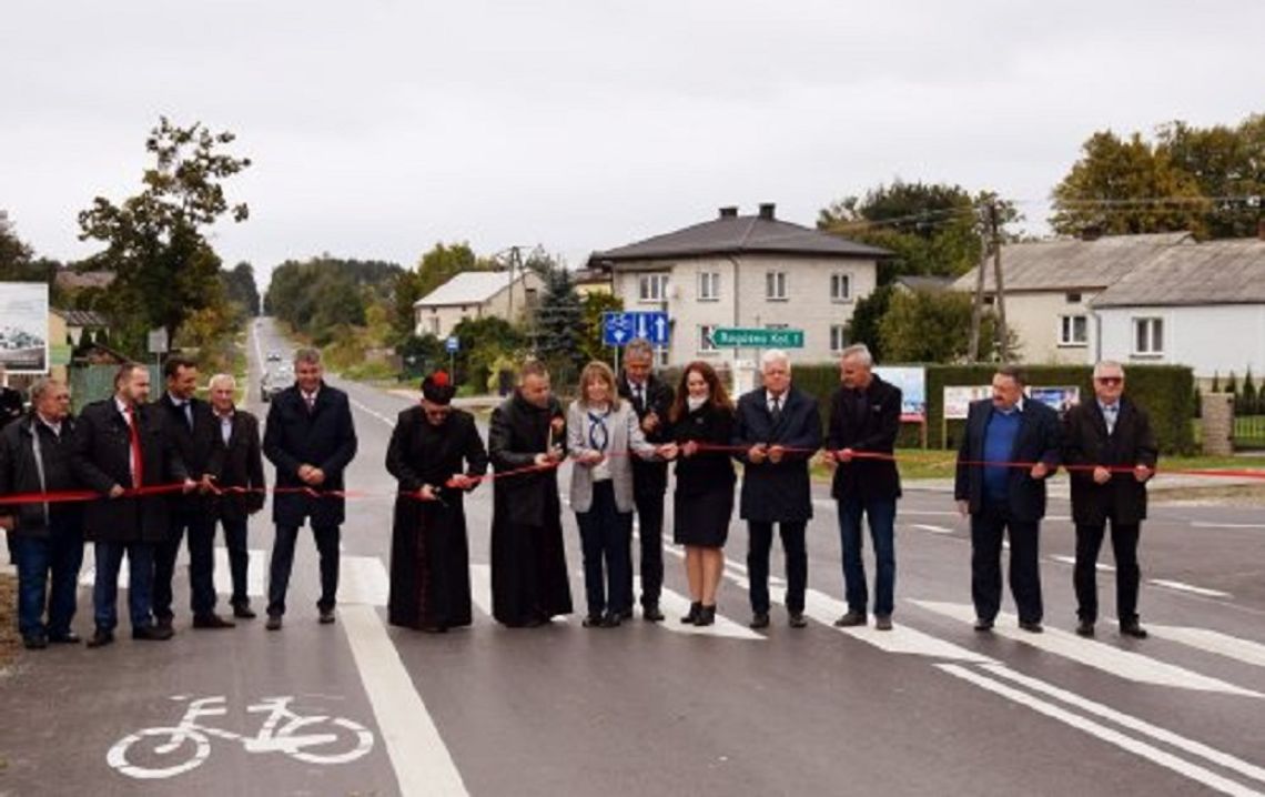 Z Tomaszowa na Krasnobród nową drogą