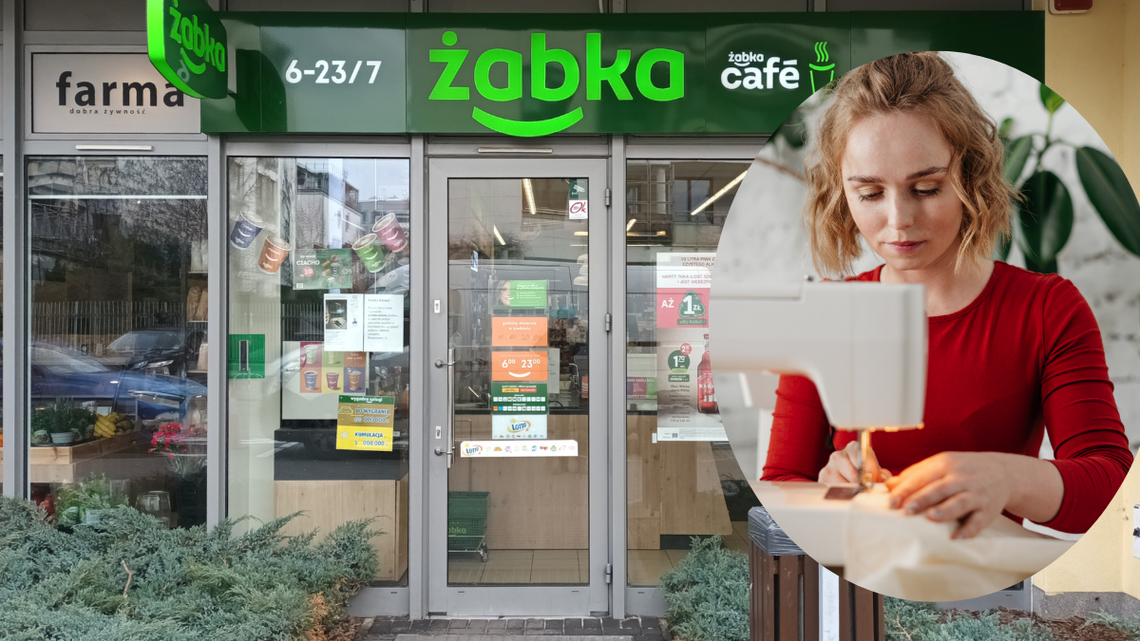 Wymieni zamek, skróci spodnie, obszyje firany. To nowa usługa, którą sieć Żabka oferuje swoim klientom.