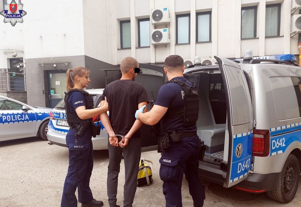 Zamojscy policjanci zatrzymali mężczyznę podejrzanego o usiłowanie zabójstwa.