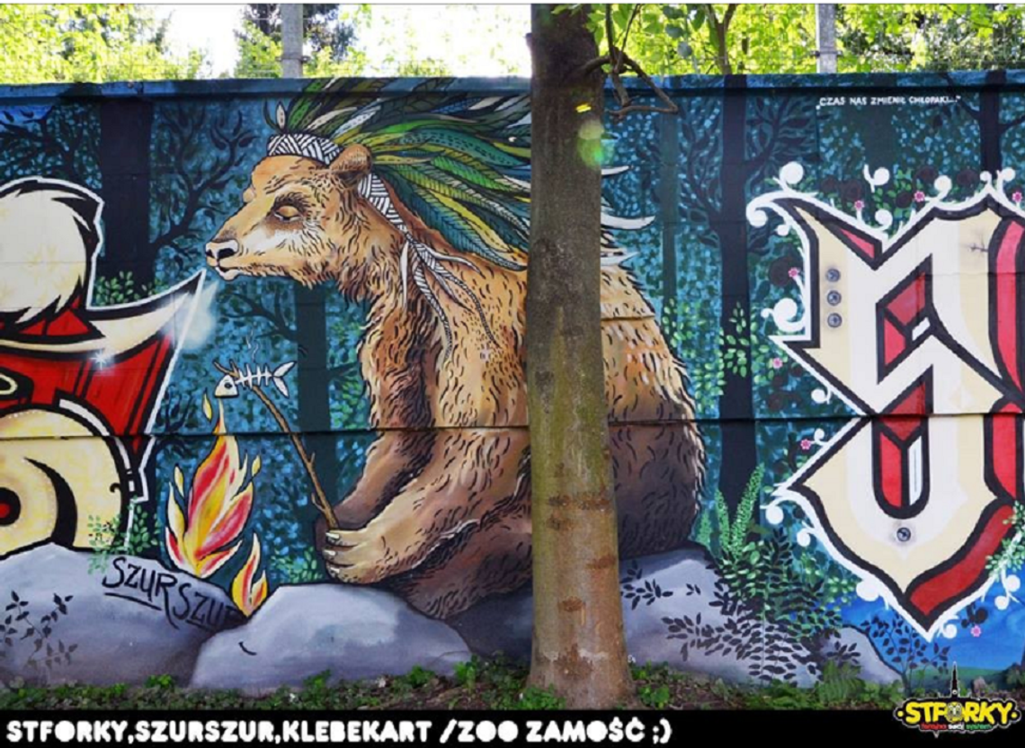Zamość: 50 tys. zł dla Grupy Stforky na mural przy zoo