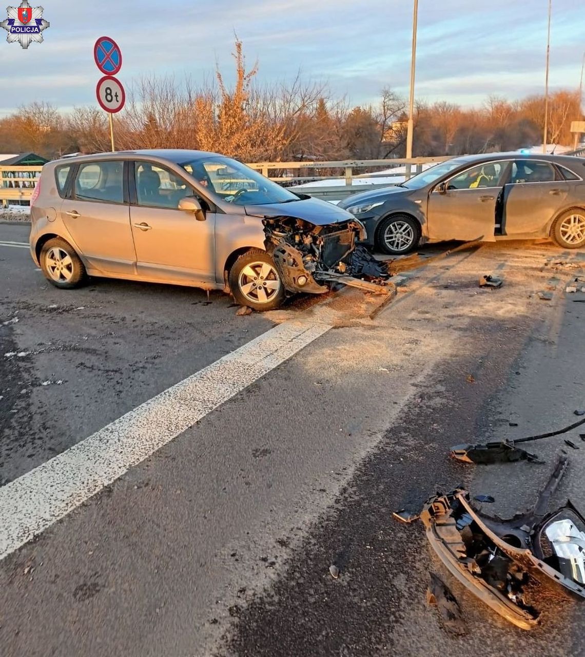 Do zdarzenia doszło 16 stycznia w Zamościu na ul. Lipskiej.