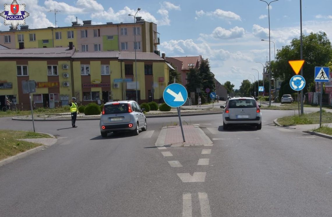 Do wypadku doszło w Zamościu w okolicach skrzyżowania ul. Gminnej z ul. Hrubieszowską.