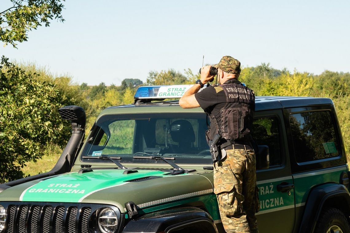 Syryjczyk odpowie za zorganizowanie przerzutu 160 migrantów przez granicę. Fot. NOSG