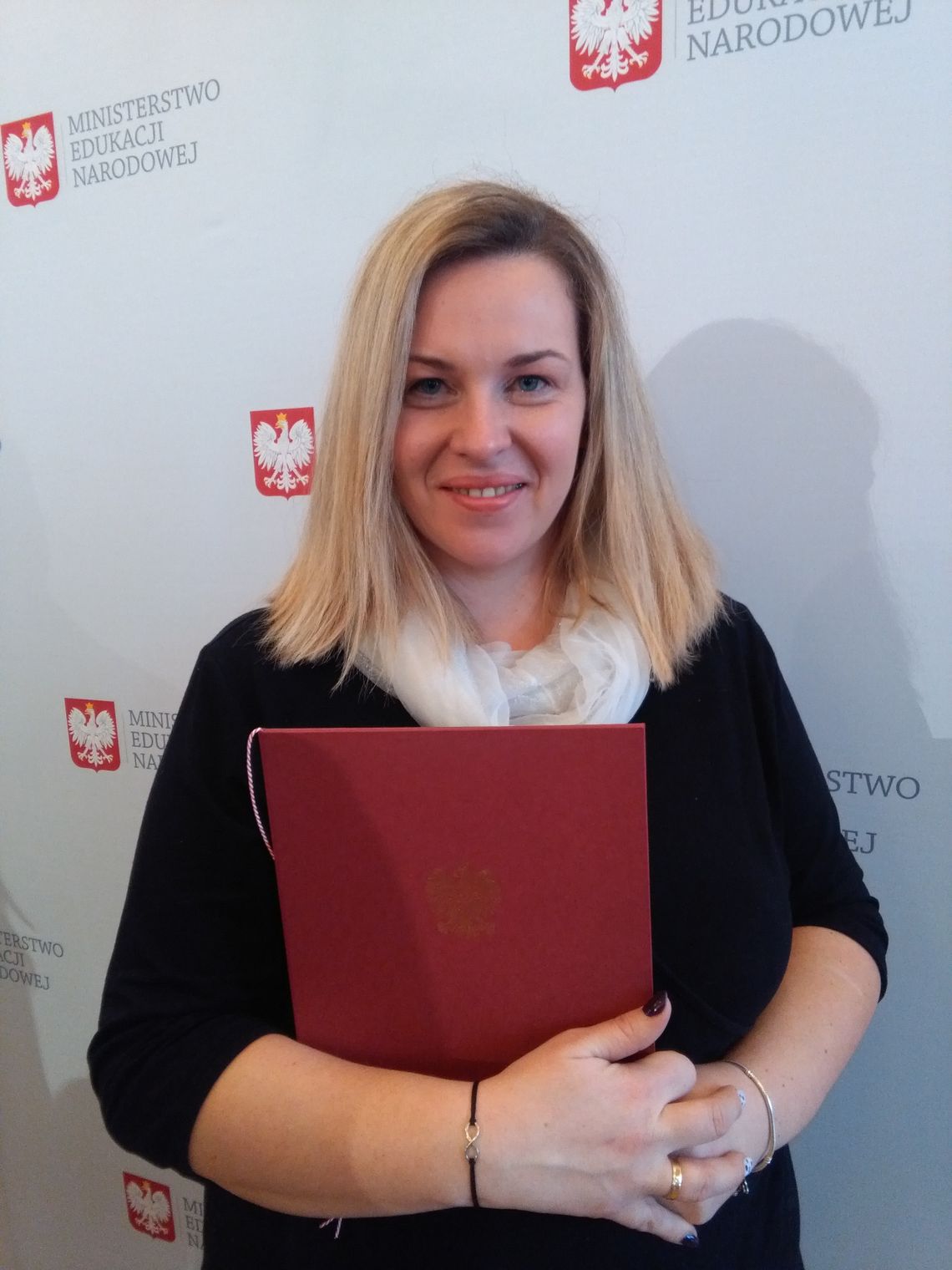Zamość: Aleksandra Luchowska-Bartnik odebrała nagrodę w konkursie MEN