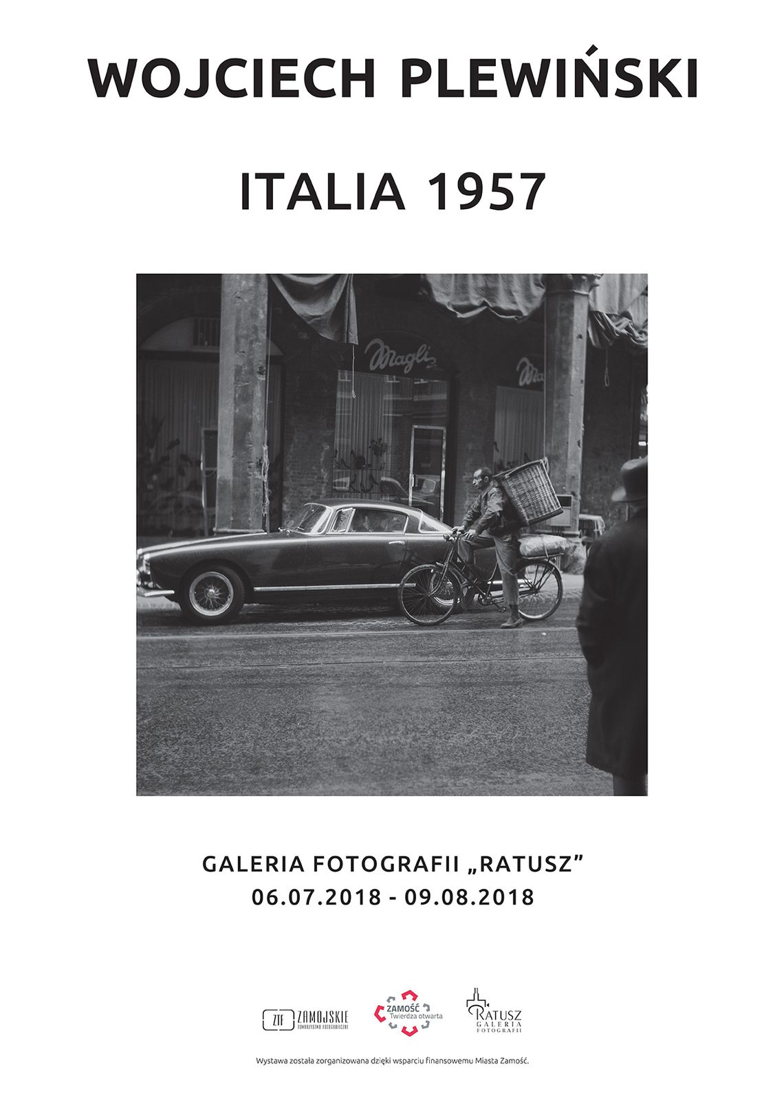 Zamość: Italia 1957 w Ratuszu. Zaproszenie na wystawę