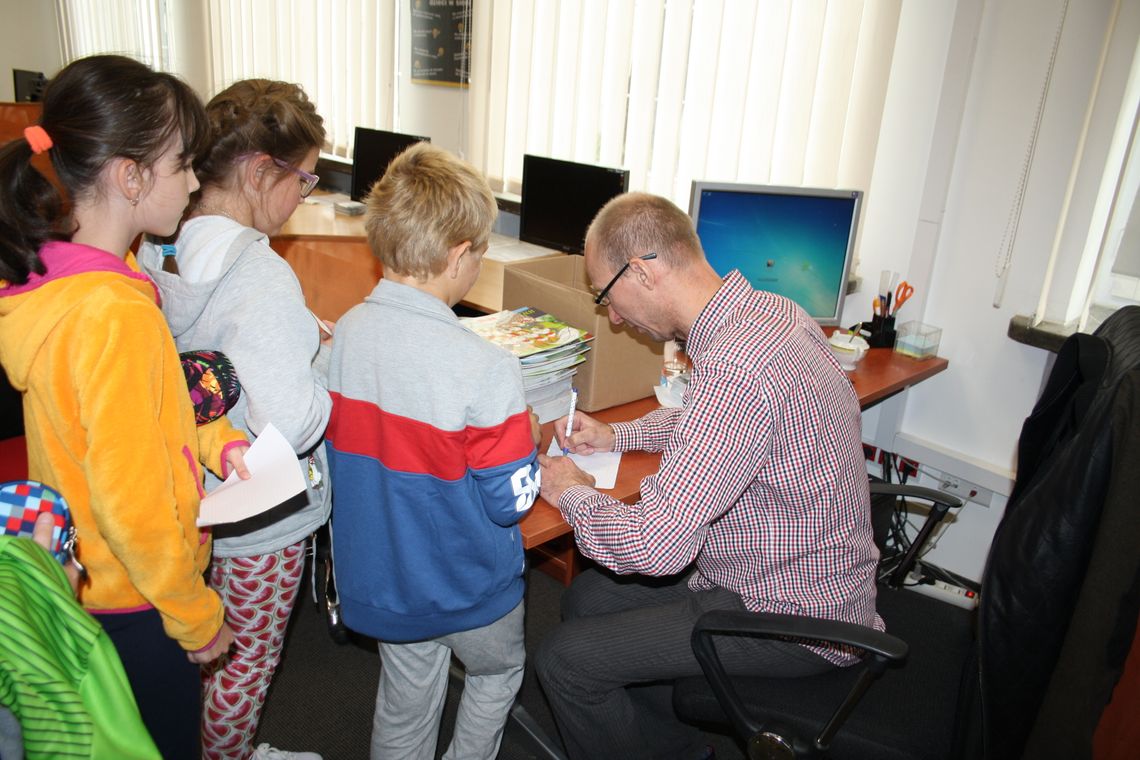 Zamość: Jarosław Siek spotkał się z czytelnikami w Bibliotece Pedagogicznej (ZDJĘCIA)