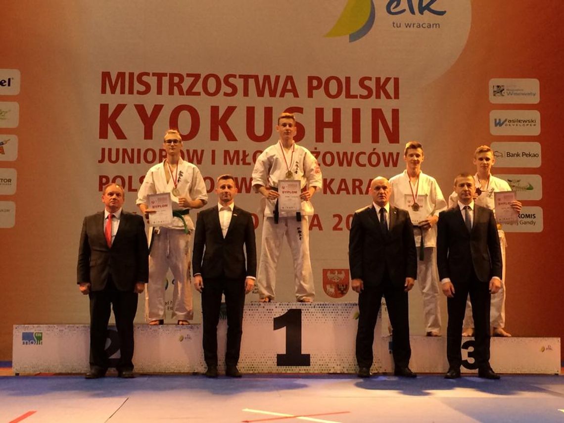 Zamość: Kajetan Bosowski z ZKK Kyokushin medalistą mistrzostw Polski