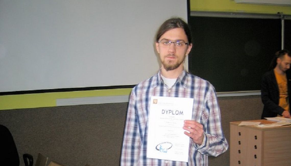 Zamość: Mateusz Sagan z ZSP nr 3 najlepszym elektronikiem w Polsce!