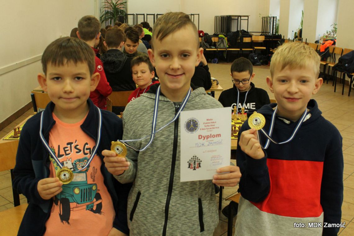 Zamość: Medalowe sukcesy szachistów z MDK