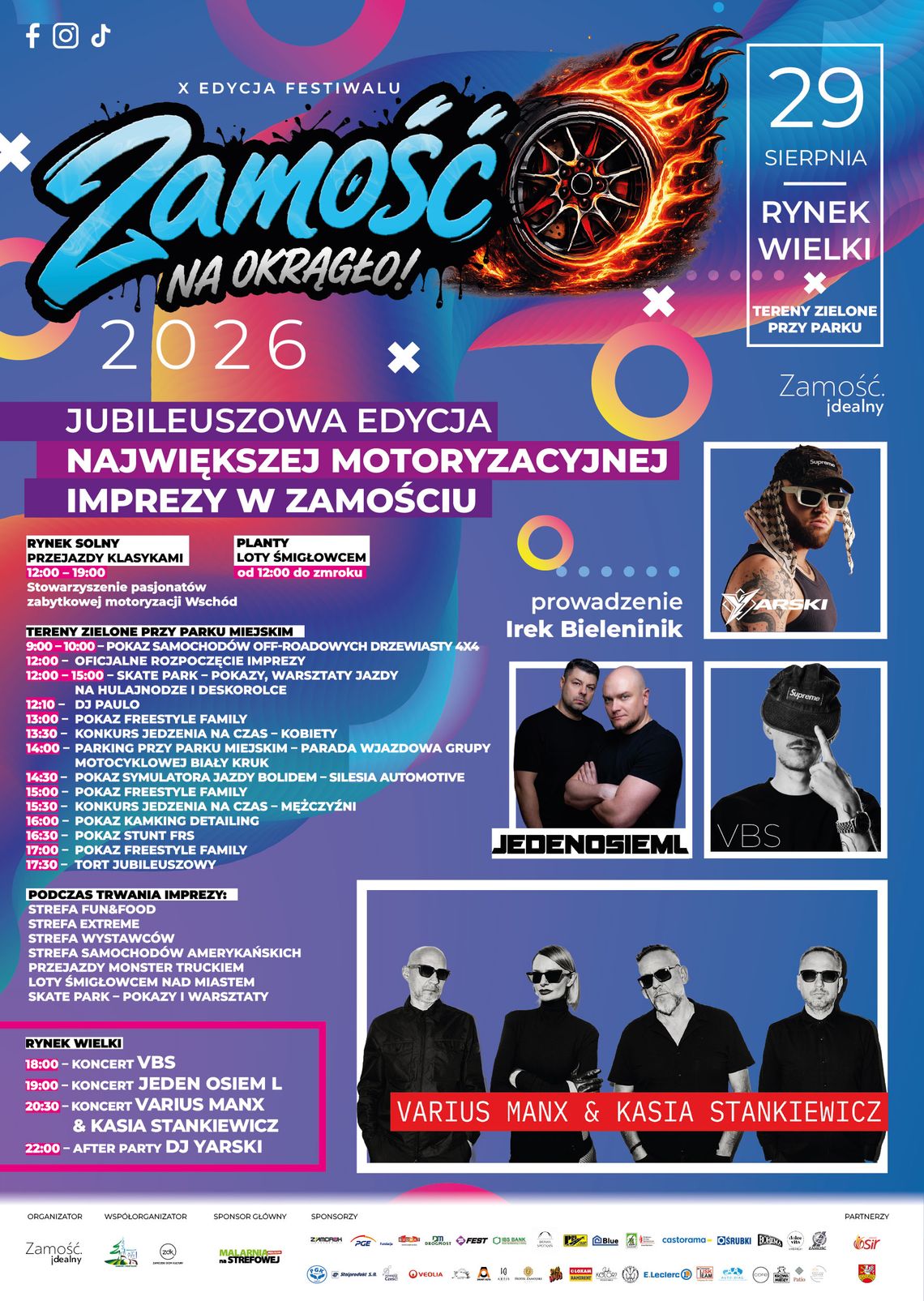 „Zamość na Okrągło” po raz dziesiąty