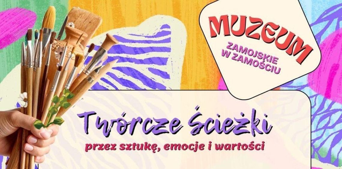 „Twórcze Ścieżki – przez sztukę, emocje i wartości”. Projekt rusza już 26 czerwca.
