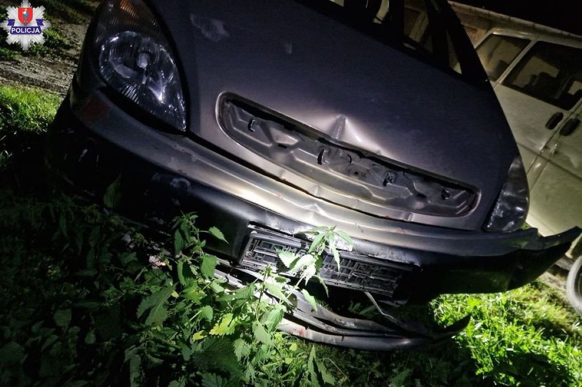 Nietrzeźwy 76-latek jadąc citroenem „pod prąd” ul. Odrodzenia w Zamościu, uderzył w prawidłowo jadącego mercedesa.