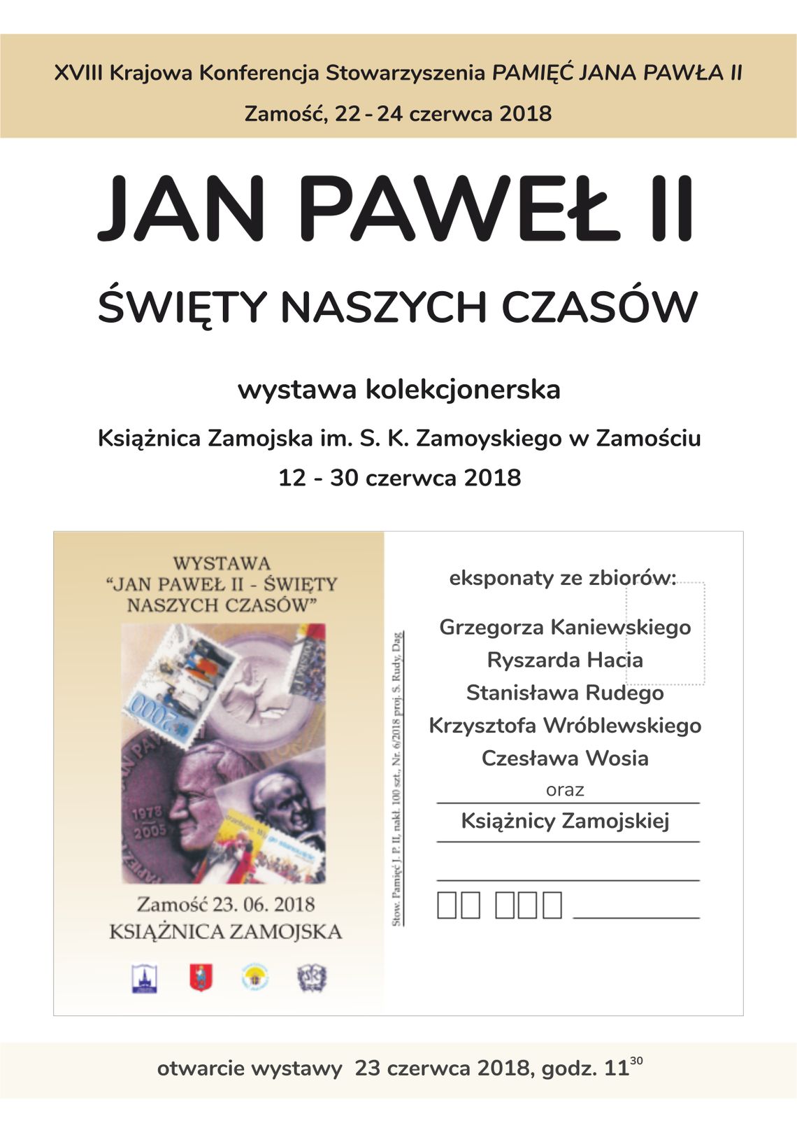 Zamość: O Janie Pawle II na wystawie w bibliotece